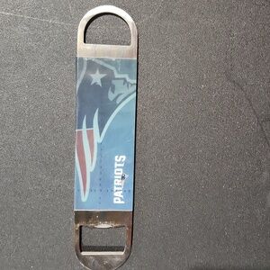 New England Patriots Metal Bottle Opener